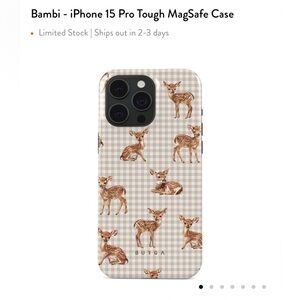 Bambi - iPhone 15 Pro Tough MagSafe Case
